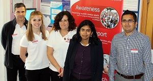 Rupa Huq and members of CRY heart team