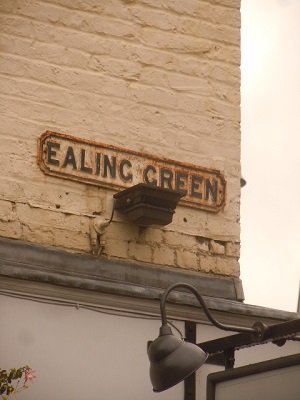 Ealing Green Sign Mike Abbott 