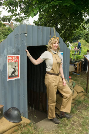 Anderson Shelter at Northfields Allotments