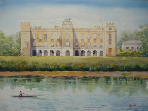 Syon House by Jessica Rose (watercolour)