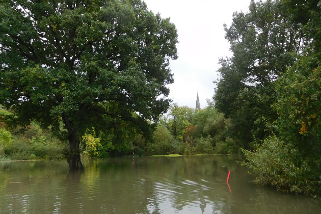 Brent Valley Golf Course flooding also plays a part in the area's flood resilience