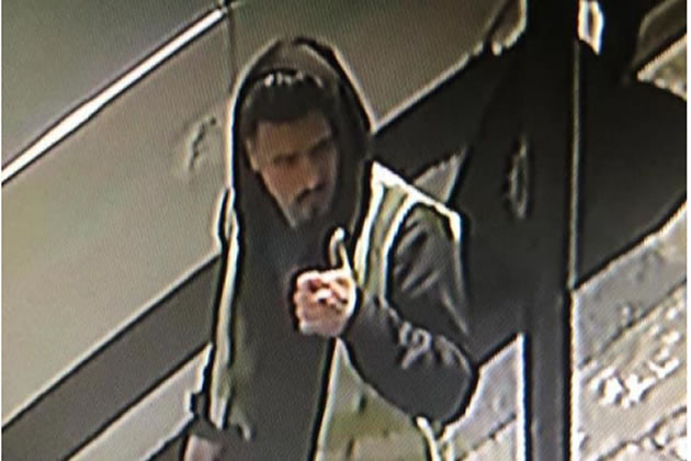 CCTV still of man police wish to contact in connection with Northfields theft 