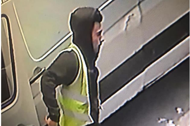 Another image of the man sought by police 