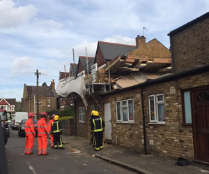 Building Collapses in West Ealing