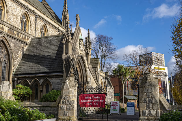 Ealing Charity Christmas Card Shop, at the Church of Christ the Saviour, Ealing Broadway