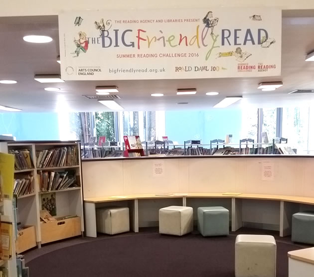 Childrens Library at Ealing Central Library