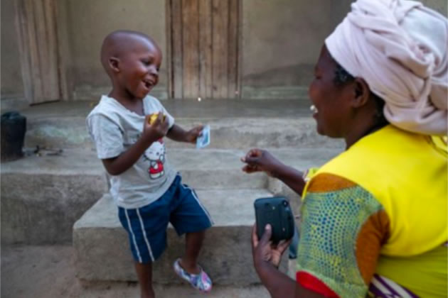 By selling pigeon peas, Esther Saizi in Malawi can pay for her grandson to go to nursery