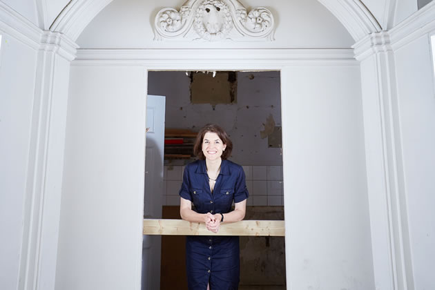 Gallery director Clare Gough