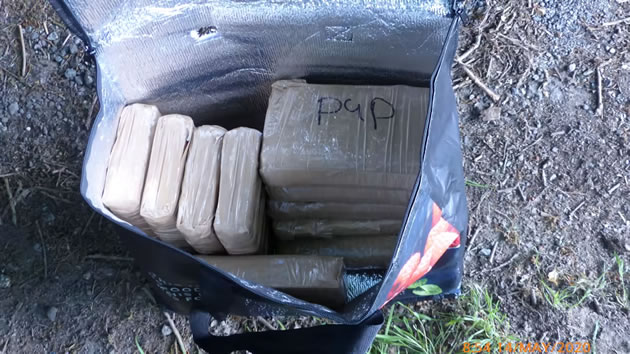 Coke seized during the bust 