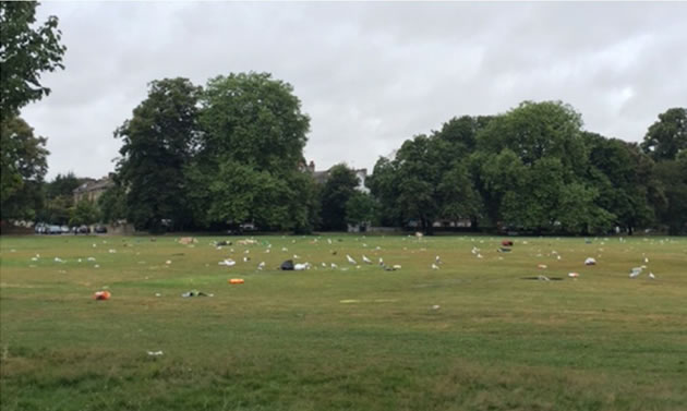 Travellers Evicted From Ealing Common 