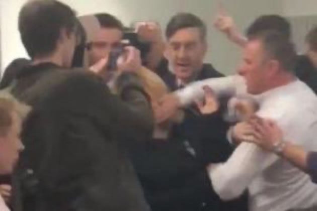 Alex Stafford is believed to have been at the centre of this scuffle