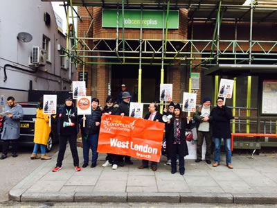 I Daniel Blake protest