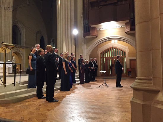 The Sixteen at Ealing Abbey image from Rory Thomas Butler