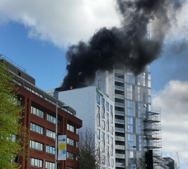 Hotel Fire Closes Uxbridge Road