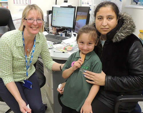 flu jab campaign