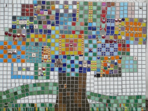 Mosaic for O'Grady Court