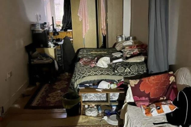 Substandard housing extention living conditions. Picture: Ealing Council
