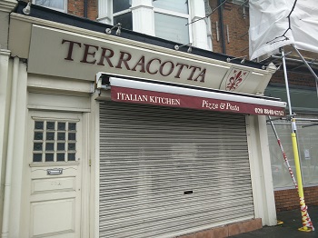 empty shops Northfield Ave