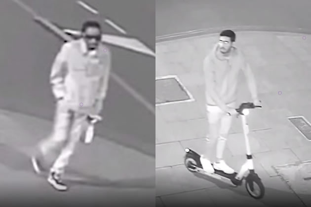 Police believe these two men could have information that would assist their investigation 