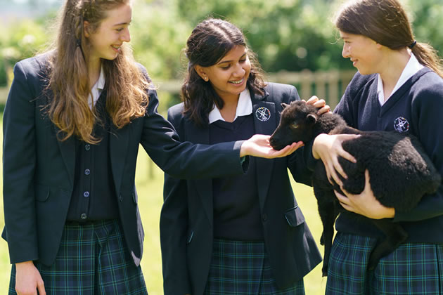The school caters for girls aged 3 – 18 set in 13 acres of grounds