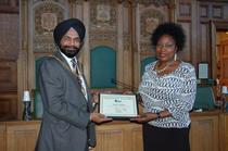 Susan Kumba from St Ann's School, Hanwell for the outstanding individual governor award.