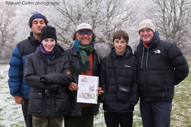 Young Naturalists Guide Councillors Around Warren Farm