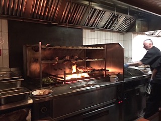 kitchen at Chicken shop