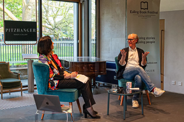 Clare Gough, Director of Pitzhanger Manor & Gallery in conversation with Will Gompertz