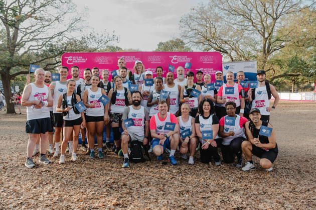 The Meadow House team at the Ealing Half Marathon
