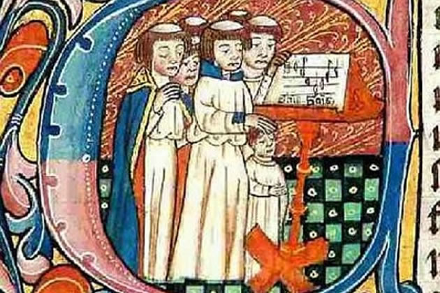 Medieval choristers 