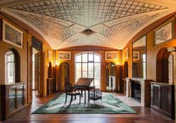 The library at Pitzhanger Manor - photograph (c) John Sturrock 
