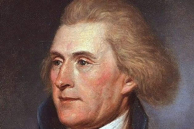 Portrait of Jefferson by Charles Willson Peale, c. 1791