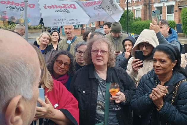Crowd of guests at the Double Grand Opening 23 Hanwell Wine Bar London 2026